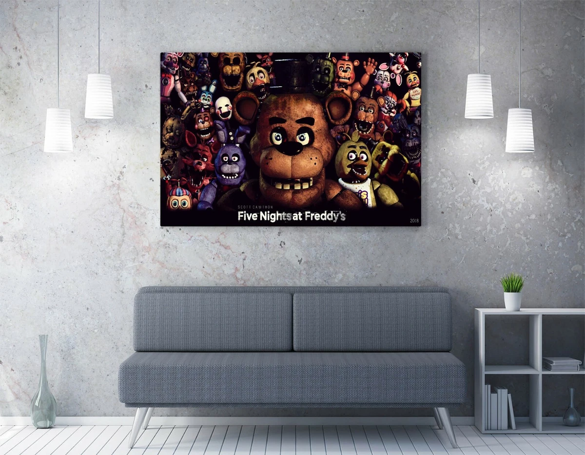 Five Nights at Freddy's Art Print | Art Print | A5 Print | FNAF