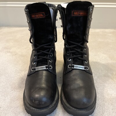 Harley-Davidson Men's Leather Boots Motorcycle Biker 91023, Size