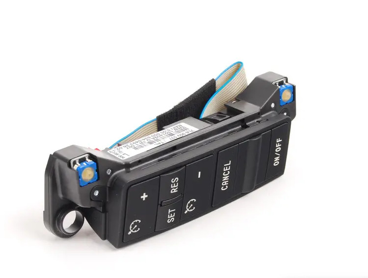 VW TOUAREG 7L Steering Wheel Left Cruise control Button 