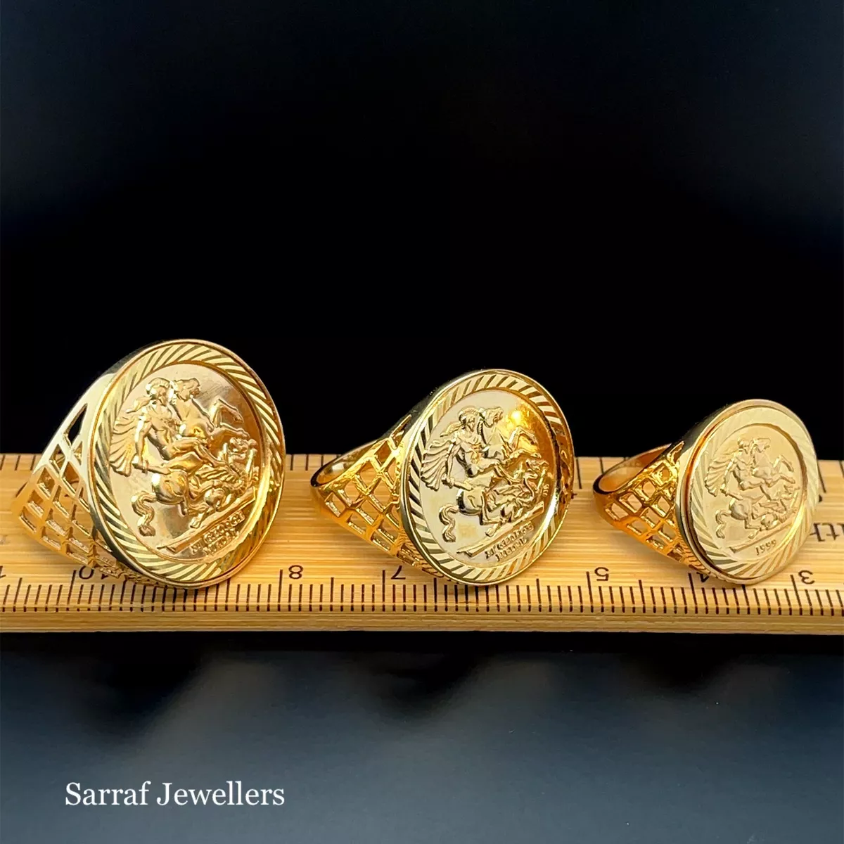 St george 2024 gold ring
