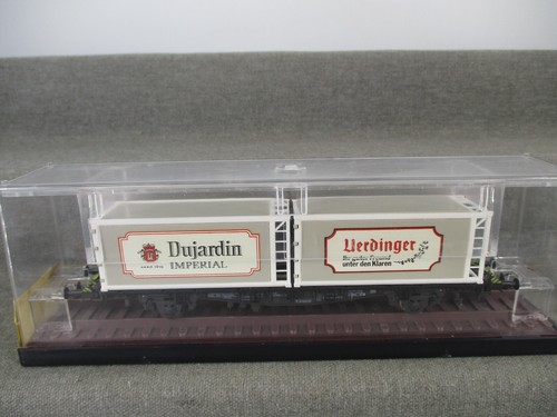 Röwa Spur H0 2317 Güterwagen Containertragwagen in OVP | Zustand: Gebraucht