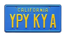 Die Hard | Bruce Willis | Yipee Ki Yay | Metal Stamped License Plate