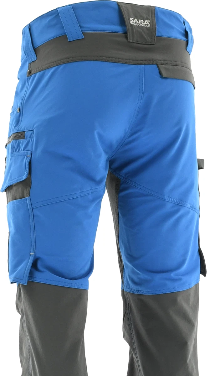 Pantalones de trabajo profesionales elásticos en 4 vías pantalones de cintura ropa de trabajo pantalones flexibles talla 46-64
