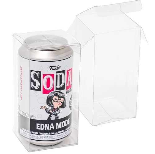 Funko Soda Can Protector for Vinyl Figures Plastic Display Case