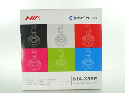 NIA X5SP Wireless in Bluetooth wireless headphones color