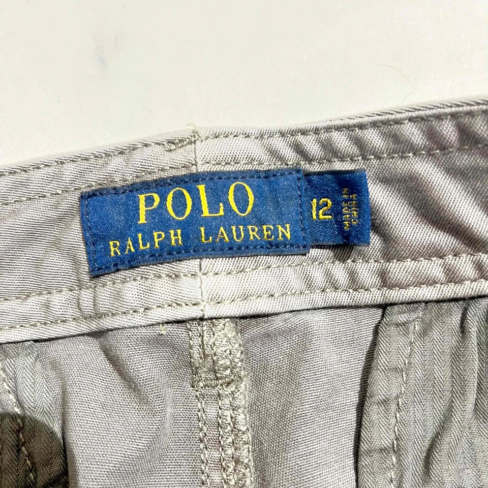 Polo Ralph Lauren Pants Cargo Jogger Zip Ankle Hiking Military Y2K Utility Khaki - Image 4 of 4