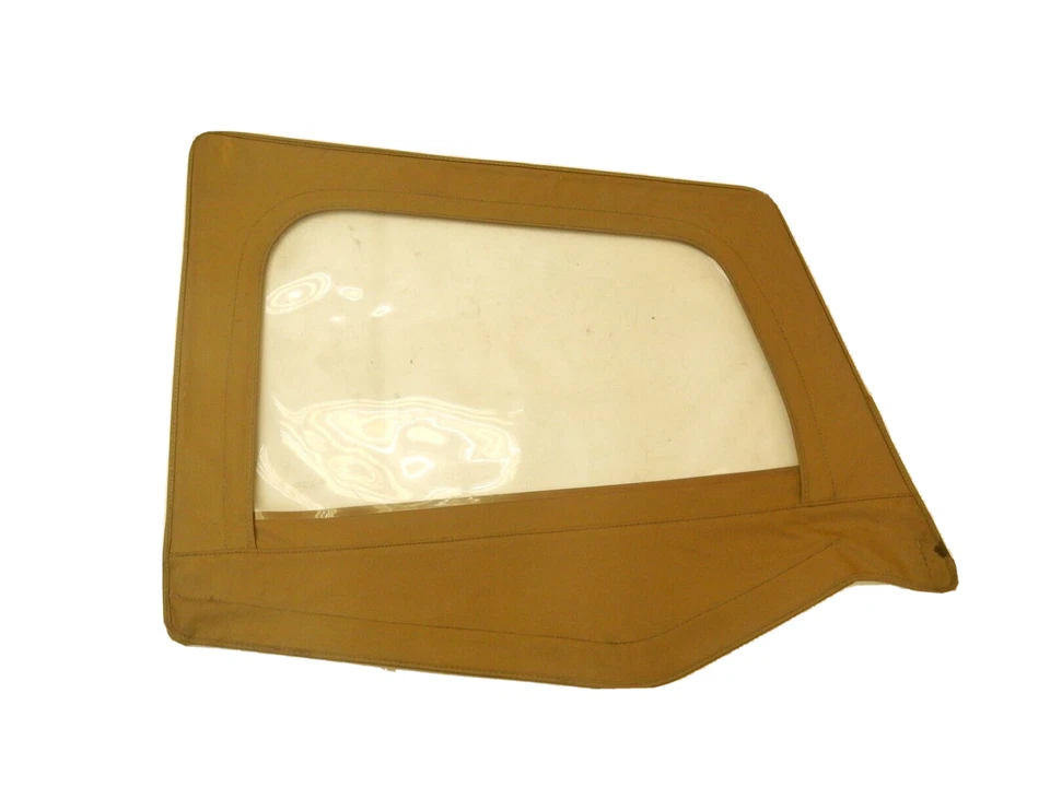 Jeep Wrangler YJ CJ 76-95 Bestop Bronceado Parte Superior Superior Puerta del Pasajero Recubrimiento Tela Foto 2 de 4