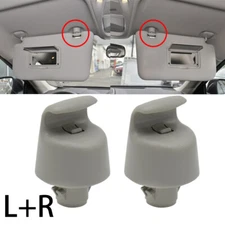 x2 Sun Visor Retainer Clips Hooks For Nissan Murano Pathfinder Infiniti QX56 