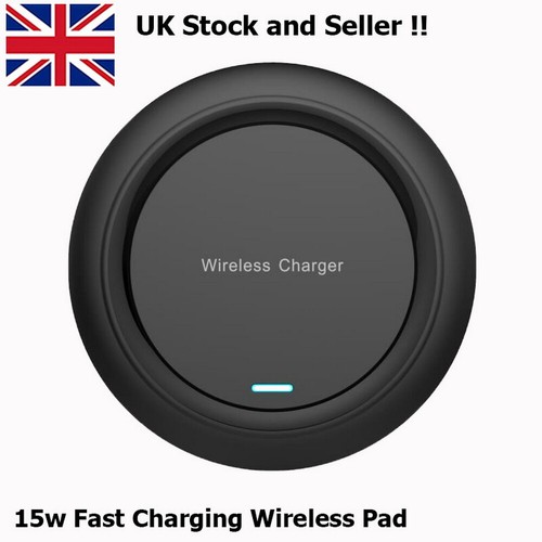 2025 15W Fast Charging Wireless Mobile Phone Charging Pad for Samsung - Picture 12 of 14