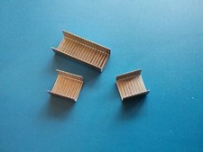 circa 80 Heftklammern Tpy 53/6 Tackerklammern, in drei Blöcken