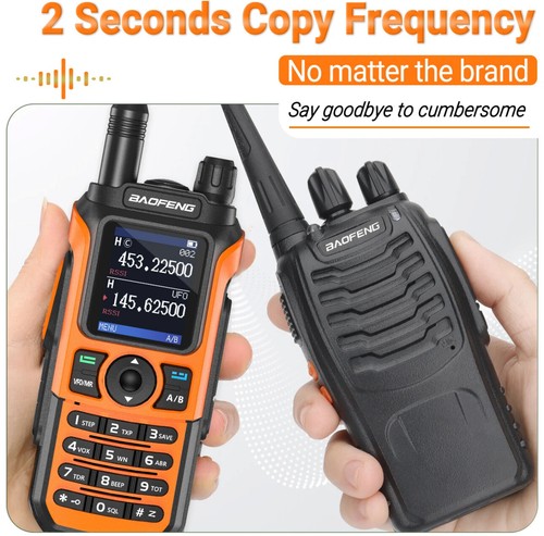Walkie Talkie Trasmittente BaoFeng UV-21 PRO V2 50 KM Dual Band Lungo Raggio NEW - Zdjęcie 14 z 27