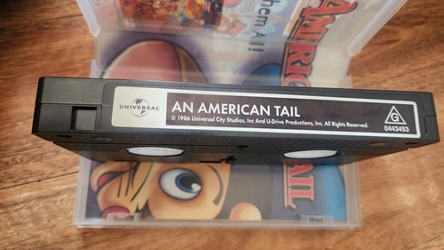 An American Tail VHS Tape, Family/Children,1986, Animated - Picture 3 of 3