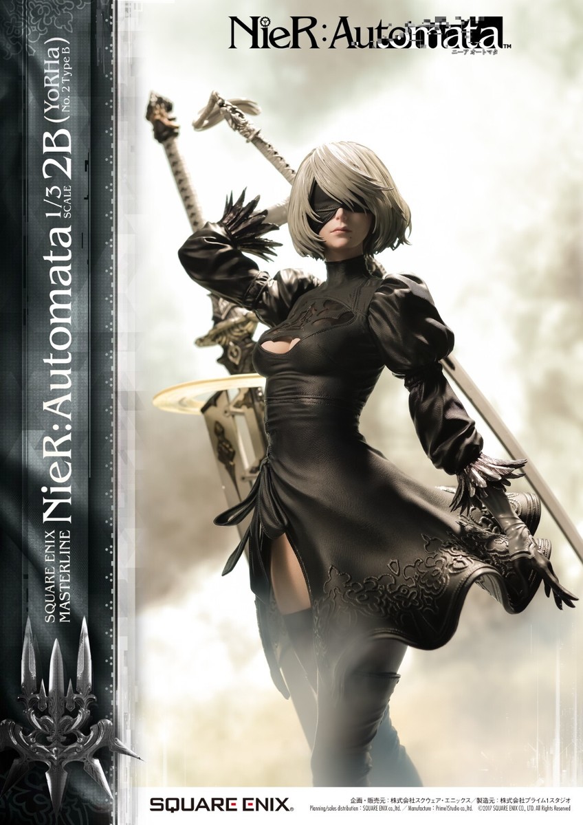 NIER AUTOMATA 2B YORHA NO 2 TYPE B MASTERLINE 1/3 STATUE | eBay