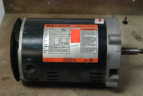Baldor JM245 .33hp 3ph Motor, 230/460v, 1725RPM,   New no Box - Bild 1 von 3