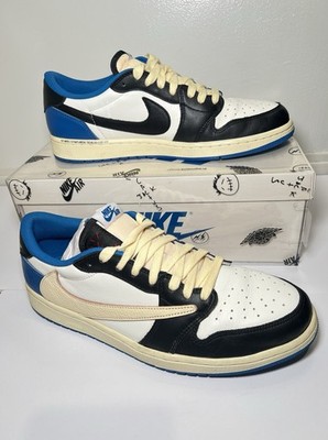 Size 12 Air Jordan 1 Retro Low OG SP Fragment X Travis Scott VNDS