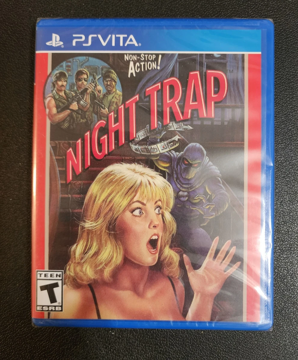 Night Trap Sur 3DO, Version Japonaise Sous Blister NEUF, édition 1993, PEGI 18
