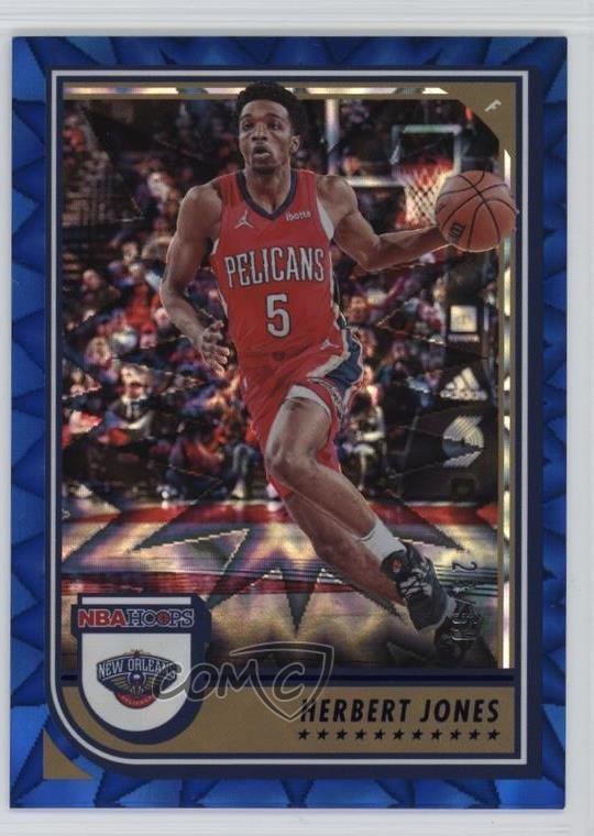 2022-23 Panini NBA Hoops Blue Explosion 20/59 Herbert Jones #144 1u5y