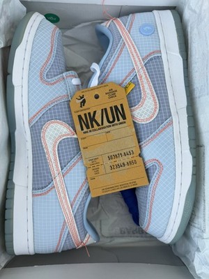 Nike Dunk Low x Union LA Passport Pack Argon Hyper Royal DJ9649-400 2022