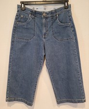 Lee Women's 14M Capri Jeans. Comfort Stretch Waistband. 32-19. Top Quality.