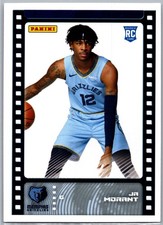 2019-20 Panini NBA Sticker & Card Collection #82 Ja Morant Memphis Grizzlies
