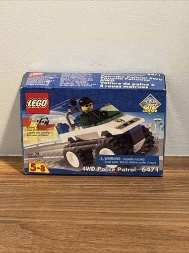 LEGO 6471 System Town 4WD Police Patrol New Sealed Set Vintage 2000