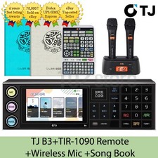 TJ Media B3 Karaoke Machine System 1TB TMW 100B Remote SongBook Korean Foreign 
