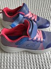 Skechers Girls Lightweight Sneaker Metallic Purple pink size 1 - usa — photo 5