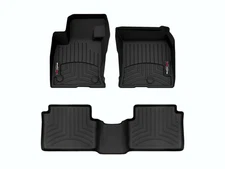 WeatherTech FloorLiner for 2025-2025 Ford Bronco Sport - 1st & 2nd Row, Black