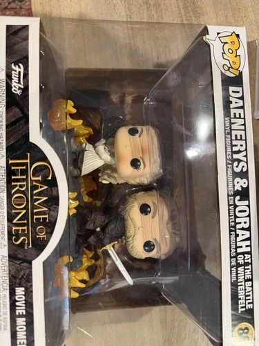 Funko Pop! Game of Thrones Daenerys & Jorah Move Moment Vinyl Figures