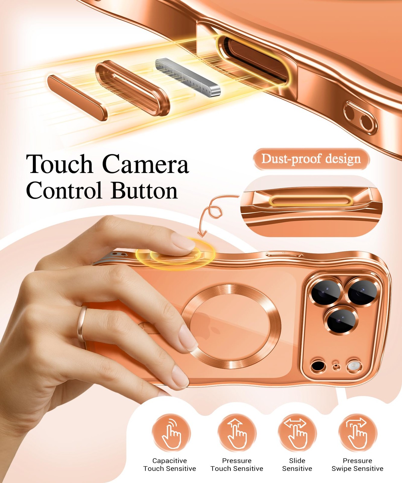 Coque iPhone 17 Pro Max 6.9 compatible MagSafe transparente antichoc