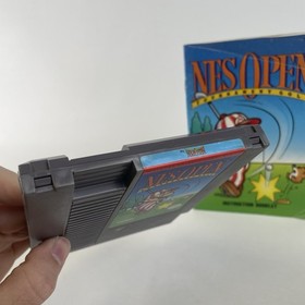 🔥NES Open Tournament Golf (Nintendo NES, 1985) &iexcl;Cartucho y Manual PROBADO!🔥