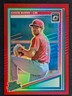 2025 Donruss Optic - Rated Prospect Chase Burns #146 Red 78/99 (RC)