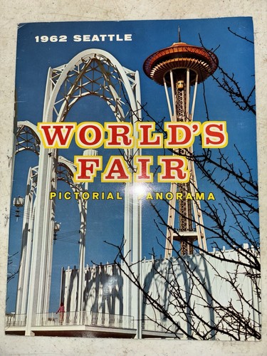 1962 Seattle World’s Fair Pictorial Panorama Booklet Washington WA