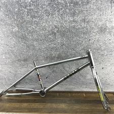 Vintage Apollo MK1 BMX Frame Fork Set MX-800 Chrome 1980s Old School Bike 20