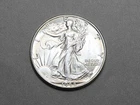 1944 50C Walking Liberty Silver Half Dollar Gem Bu