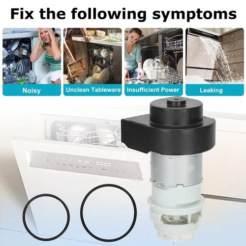 New 154844301 Replacement Circulation Pump For Frigidaire Dishwasher By OEM MFR - Picture 9 of 12