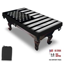 Pool Table Cover, Waterproof  Dustproof Outdoor/Indoor Pool Table 6.5ft