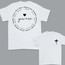 Inspiring Christian Faith Bible Quotes T-Shirt, Christian Hoodie