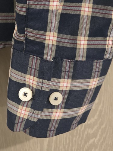 UNTUCKit Dorin Performance Button Front Shirt Men's M Slim Fit Multicolor Checks - Picture 7 of 7