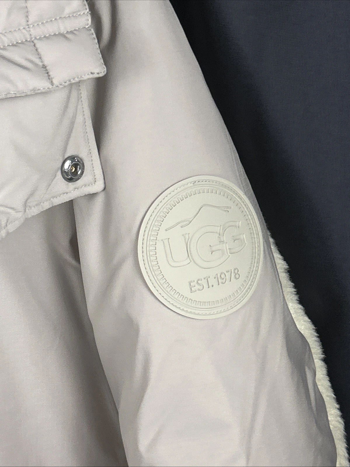 NEW UGG Men’s Eamon Down Parka Jacket Cobble Grey 1171454 Size XL MSRP $548 image 3