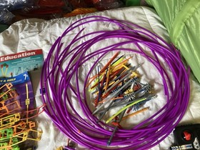 Huge Mixed Lot Over 16 lbs Pounds KNEX Building Pieces Rods Wheels Motors K'nex