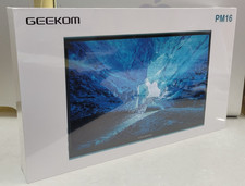 GEEKOM Tragbarer Monitor 16 Zoll FHD IPS Panel Dual Lautsprecher Ständer Abdeckung 1920*1200