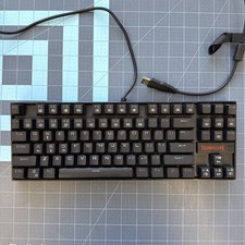 Redragon K552 Mechanical Gaming Keyboard 60 Compact 87 Key Kumara Wired