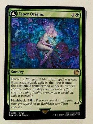 Esper Origins Final Fantasy - MTG RARE