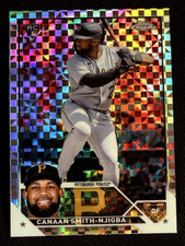2023 Topps Chrome ROOKIE XFRACTOR REFRACTOR Canaan Smith-Njigba item 1