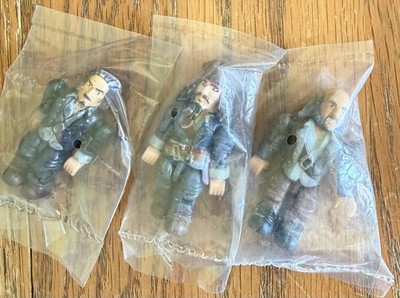 Mega bloks  Captain Jack Sparrow & 2 Pirates Minifigures Set Of 3 NIP