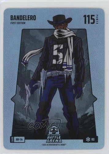 2024 Bo Jackson Battle Arena TCG Alpha Edition Blue Battlefoil Ice Bandelero