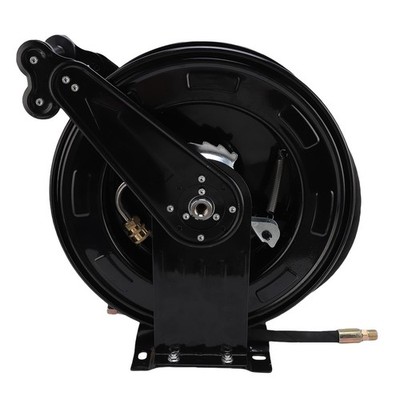 Retractable Pressure Washer Hose Reel 2 Arm 3/8inx49.21ft 4000PSI Auto Rewind