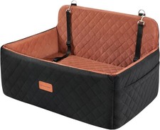 Hunde Autositz Rücksitz Hundebett mittelgroß groß 2 Leinen waschbar 75x51x51 cm