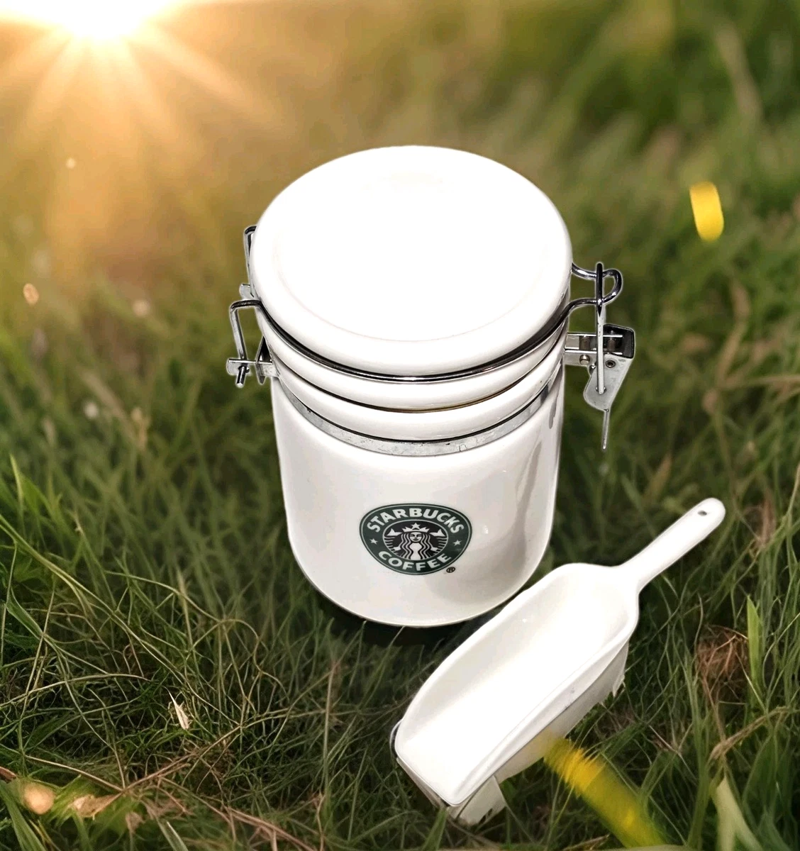 Starbucks Canister Starbucks Advertising for sale | eBay